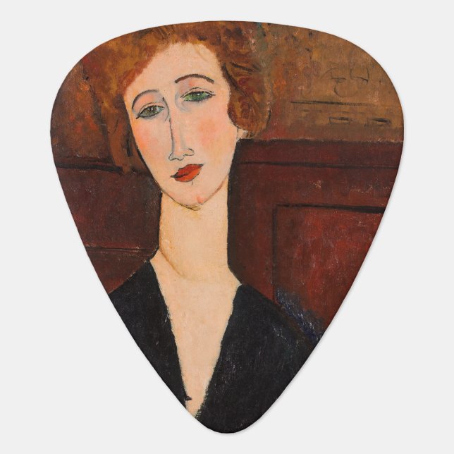 Amedeo Modigliani - Portrait of a Woman Guitar Pick (Front)