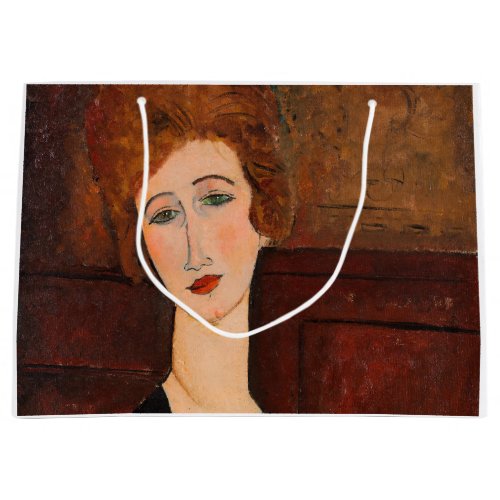 Amedeo Modigliani _ Portrait of a Woman Large Gift Bag