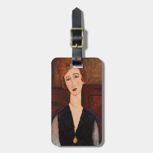 Amedeo Modigliani _ Portrait of a Woman Luggage Tag