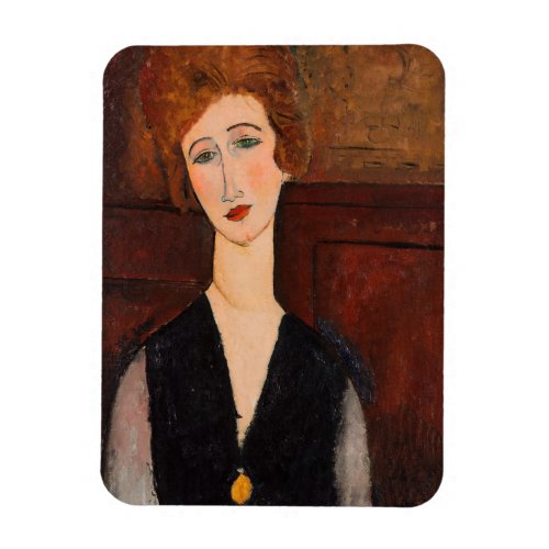 Amedeo Modigliani _ Portrait of a Woman Magnet