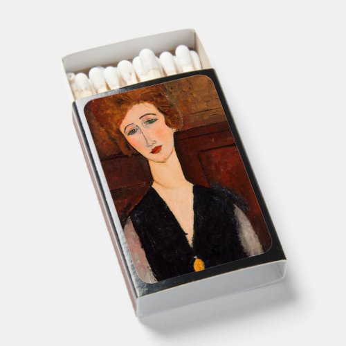 Amedeo Modigliani _ Portrait of a Woman Matchboxes