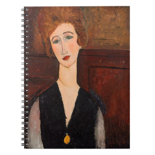 Amedeo Modigliani _ Portrait of a Woman Notebook