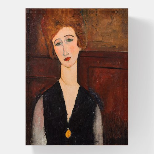 Amedeo Modigliani _ Portrait of a Woman Paperweight