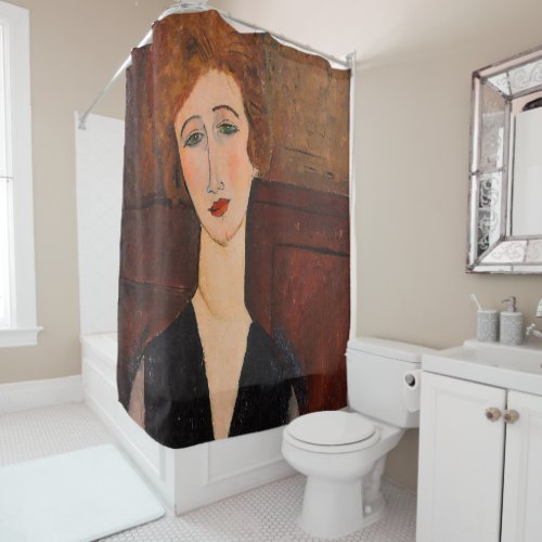 Amedeo Modigliani _ Portrait of a Woman Shower Curtain