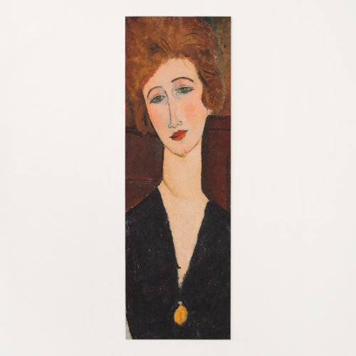 Amedeo Modigliani _ Portrait of a Woman Yoga Mat