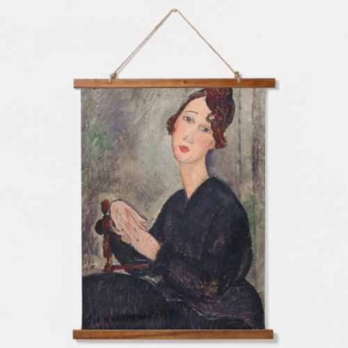 Amedeo Modigliani _ Portrait of Dedie Hayden Hanging Tapestry