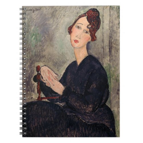 Amedeo Modigliani _ Portrait of Dedie Hayden Notebook