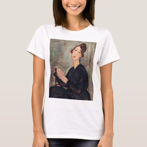 Amedeo Modigliani _ Portrait of Dedie Hayden T_Shirt