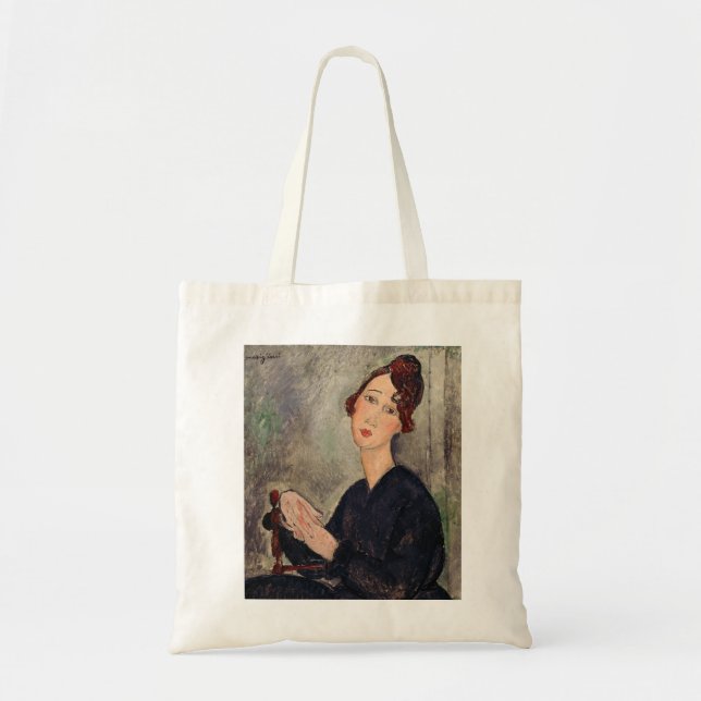 Amedeo Modigliani - Portrait of Dedie Hayden Tote Bag (Front)