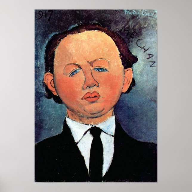 Amedeo Modigliani - Portrait of Mechan Poster (Front)