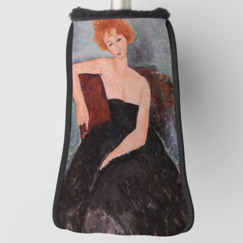 Amedeo Modigliani _ Redheaded Girl Evening Dress Golf Head Cover