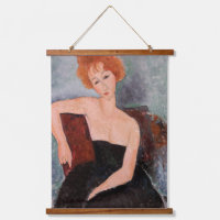 Amedeo Modigliani - Redheaded Girl Evening Dress
