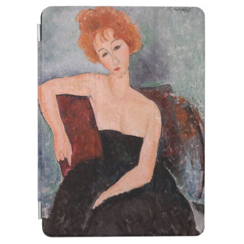 Amedeo Modigliani _ Redheaded Girl Evening Dress iPad Air Cover