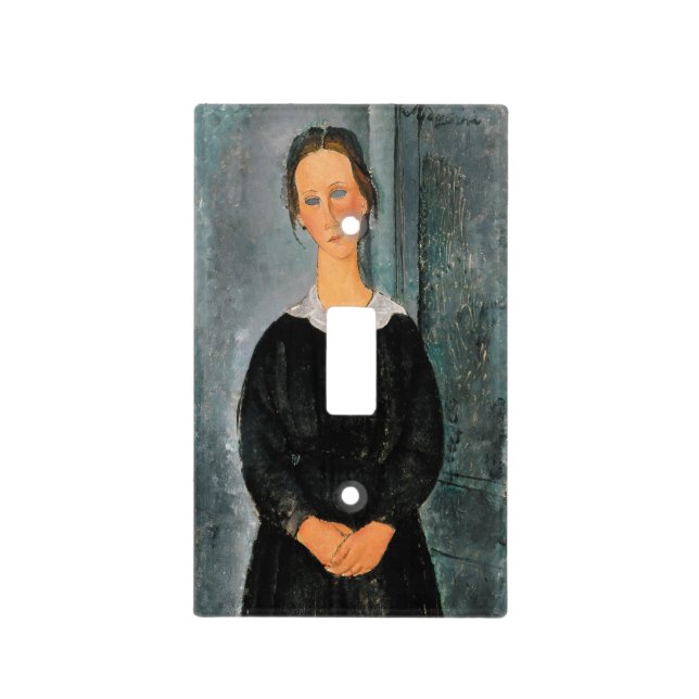 Amedeo Modigliani - Servant Girl Light Switch Cover (Front)