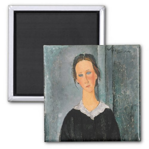 Amedeo Modigliani _ Servant Girl Magnet