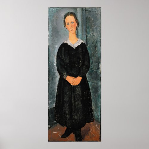 Amedeo Modigliani _ Servant Girl Poster