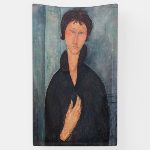 Amedeo Modigliani _ Woman with Blue Eyes Banner