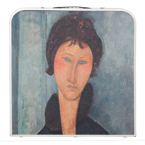 Amedeo Modigliani _ Woman with Blue Eyes Beer Pong Table
