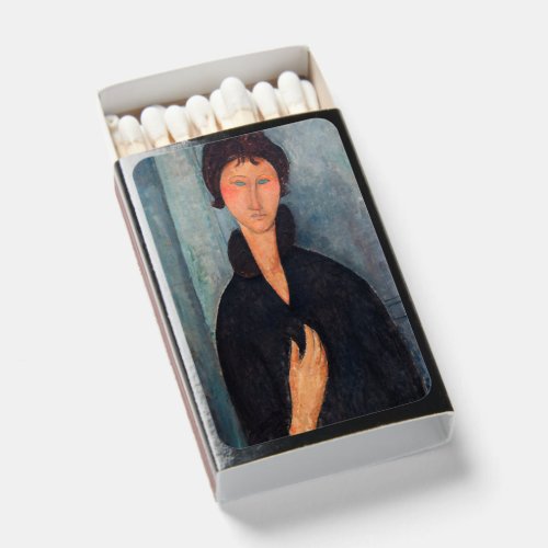 Amedeo Modigliani _ Woman with Blue Eyes Matchboxes