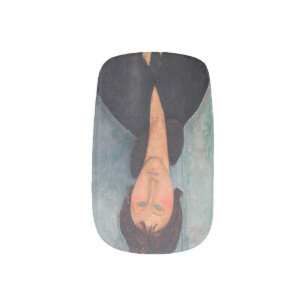 Amedeo Modigliani - Woman with Blue Eyes Minx Nail Art