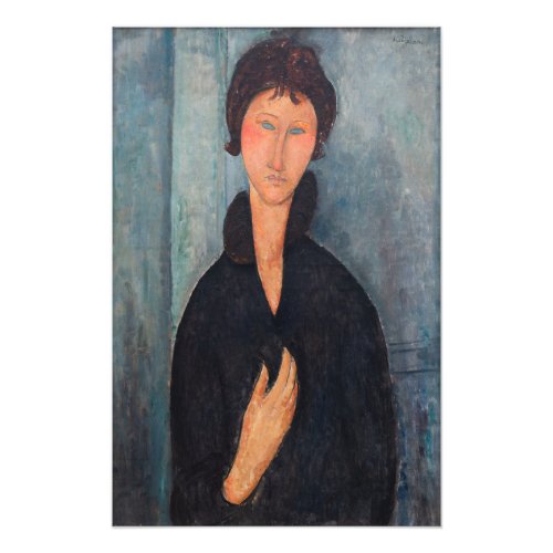 Amedeo Modigliani _ Woman with Blue Eyes Photo Print