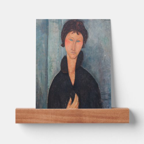 Amedeo Modigliani _ Woman with Blue Eyes Picture Ledge
