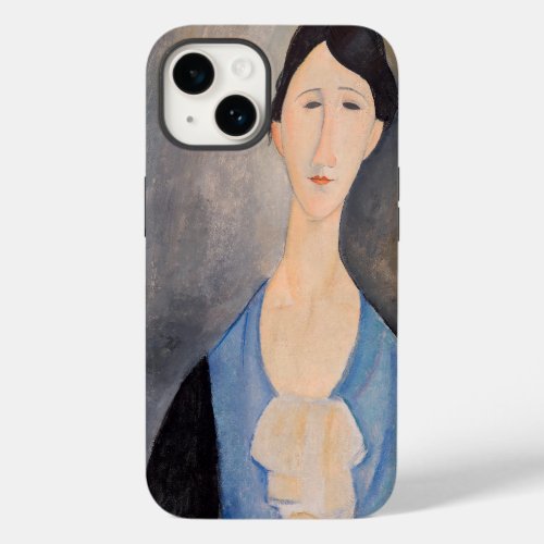 Amedeo Modigliani _ Young Woman in Blue Case_Mate iPhone 14 Case
