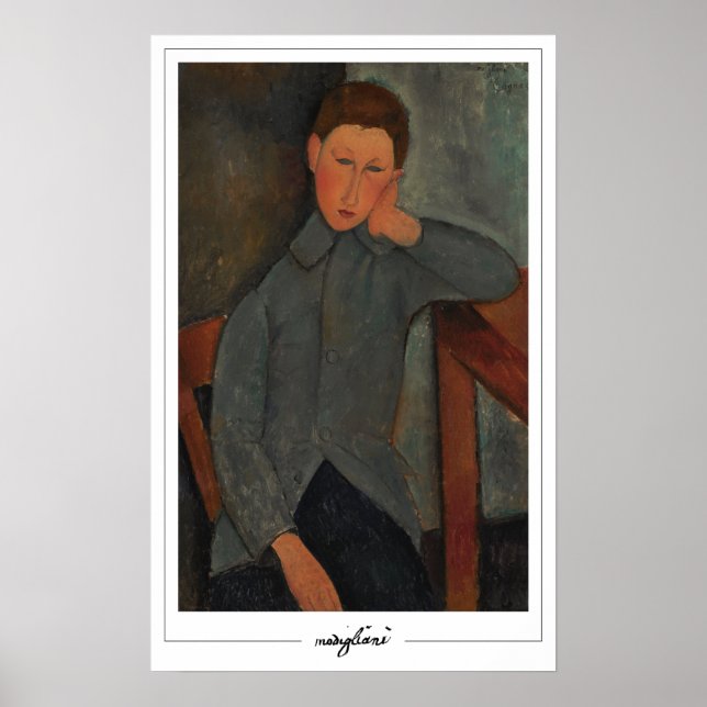 Amedeo Modigliani Zedign Art Poster #96 (Front)