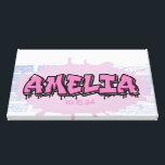 amelia.ai canvas print<br><div class="desc">Use this at your next party as a sign-in board!
All your guests can sign in with a marker or paint pen!
Email requests at marlalove@hotmail.com</div>