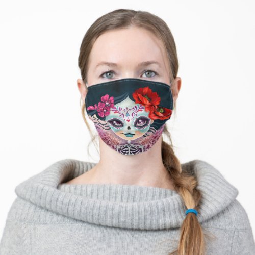 Amelia Calavera Sugar Skull Face Mask