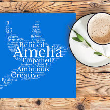 Amelia Customizable Poster