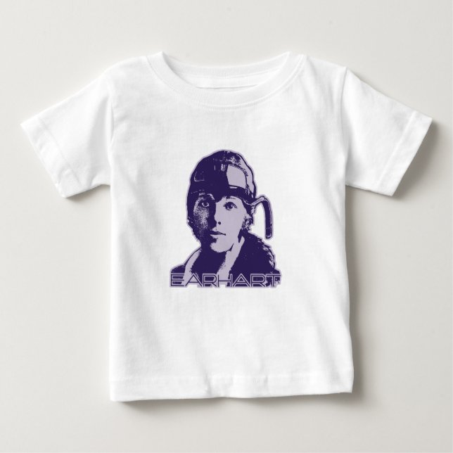 Amelia Earhart - 2 Baby T-Shirt (Front)