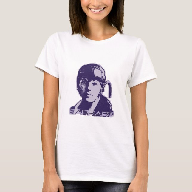 Amelia Earhart - 2 T-Shirt (Front)