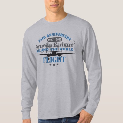 Amelia Earhart 75 Year Anniversary T_Shirt