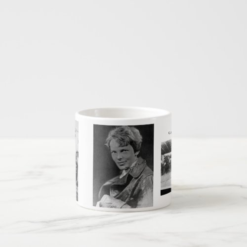 Amelia Earhart Espresso Cup