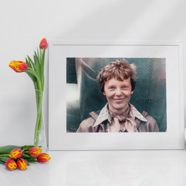 Amelia Earhart Her Lockheed Model 10-E Electra Poster (Creator Uploaded)