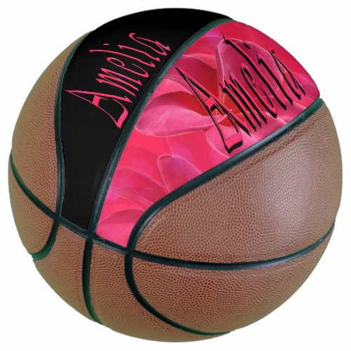 Amelia Girls Name LogoRegulatio Size Basketball