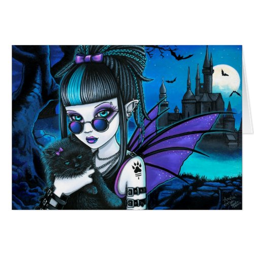 Amelia Gothic Vampire Werecat Moon Fairy Castle