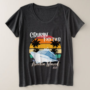 Amelia Island Cruise 2025 Family Group Travel Plus Size T-Shirt