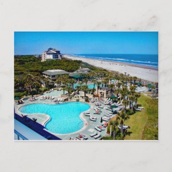 Amelia Island  Dream Vacation Postcard by birdersue at Zazzle