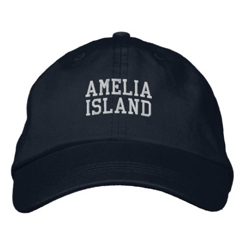 Amelia Island Florida Baseball Hat