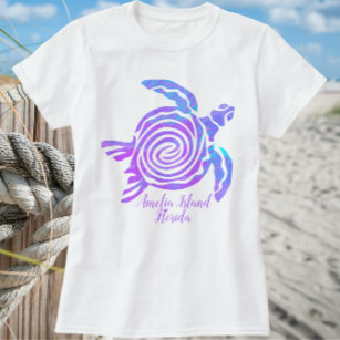 Amelia Island Florida Sea Turtle T-Shirt