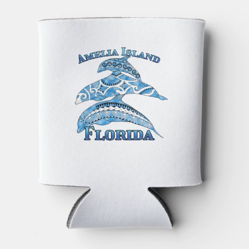 Amelia Island Florida Vacation Tribal Dolphins Can Cooler
