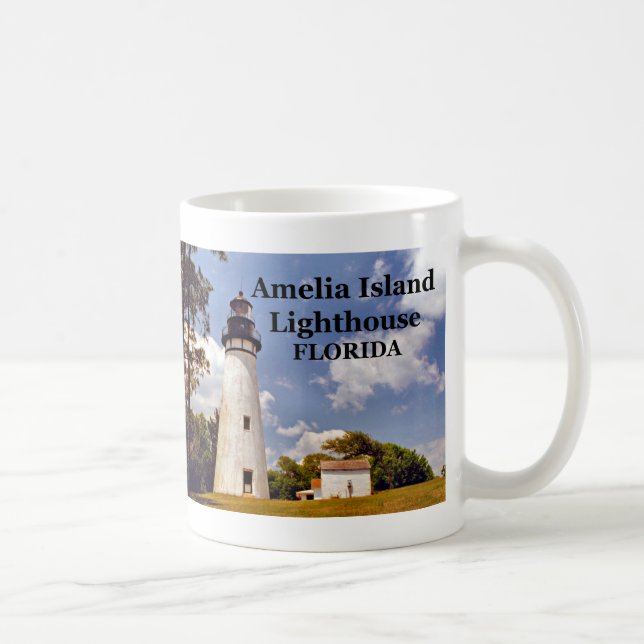 Amelia Island Lighthouse, Florida Mug (Right)