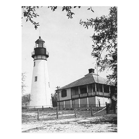 Amelia Island Lighthouse Postcard