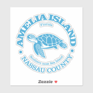 Amelia Island (sea turtle) Sticker