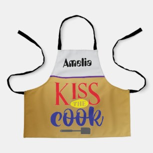 Amelia kiss the cook apron