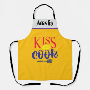 Amelia kiss the cook apron
