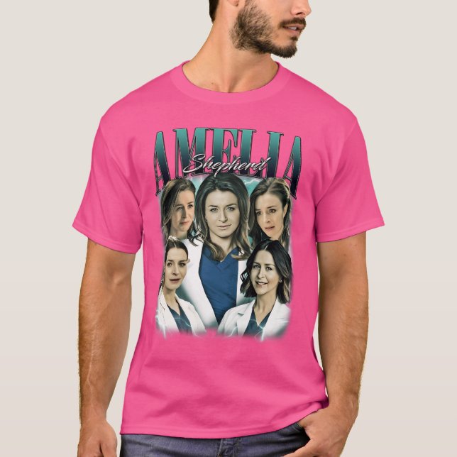 Amelia Shepherd Bootleg Vintage Tshirt (Front)