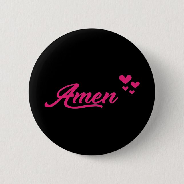 Amen Button (Front)